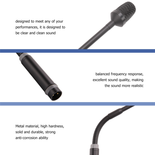 Professional Dynamic for Mixer Disc KTV Bar Gooseneck DJ Mic 1