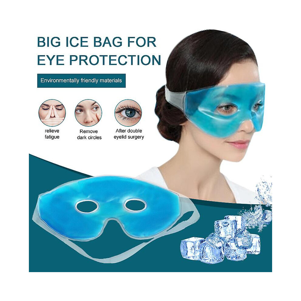 Cooling Ice Eye Mask Fatigue Relief Remove Dark Circles Cold Eye Mask Sleep Mask Cooling Eyes Care Relaxing Gel Eye Pad