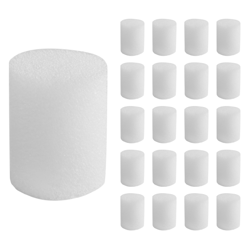 100 stk hydroponiske skumsylindre 19 mm til grøntsagsplanter