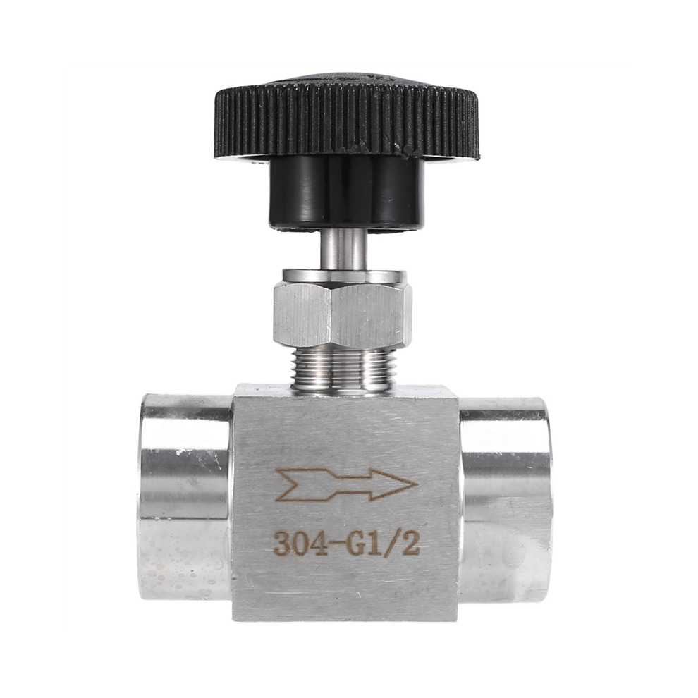 1/2 Inch Equal Female Thread Flow Control Shut Off Needle Valve 4852972322637