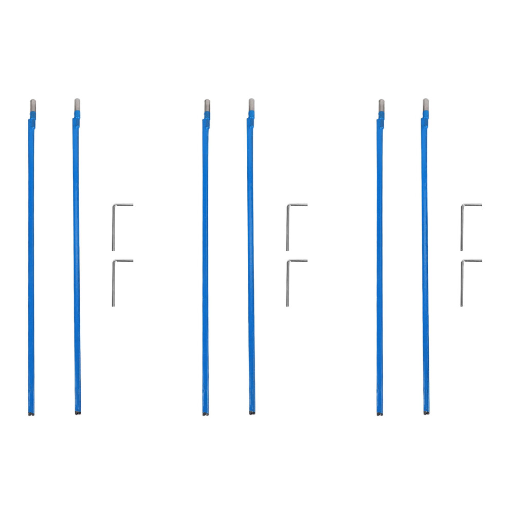 6Pcs Two Way Rod Type Guitar Truss Steel 9 x 440mm Blue-image-OPC-PFXBTX6-NEW