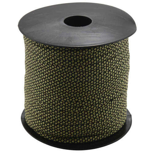Σχοινί ομπρέλας Camping Paracord 4mm 50 μέτρα 7 κλώνων πράσινο