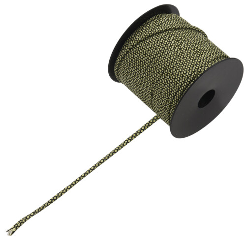 Σχοινί ομπρέλας Camping Paracord 4mm 50 μέτρα 7 κλώνων πράσινο 2