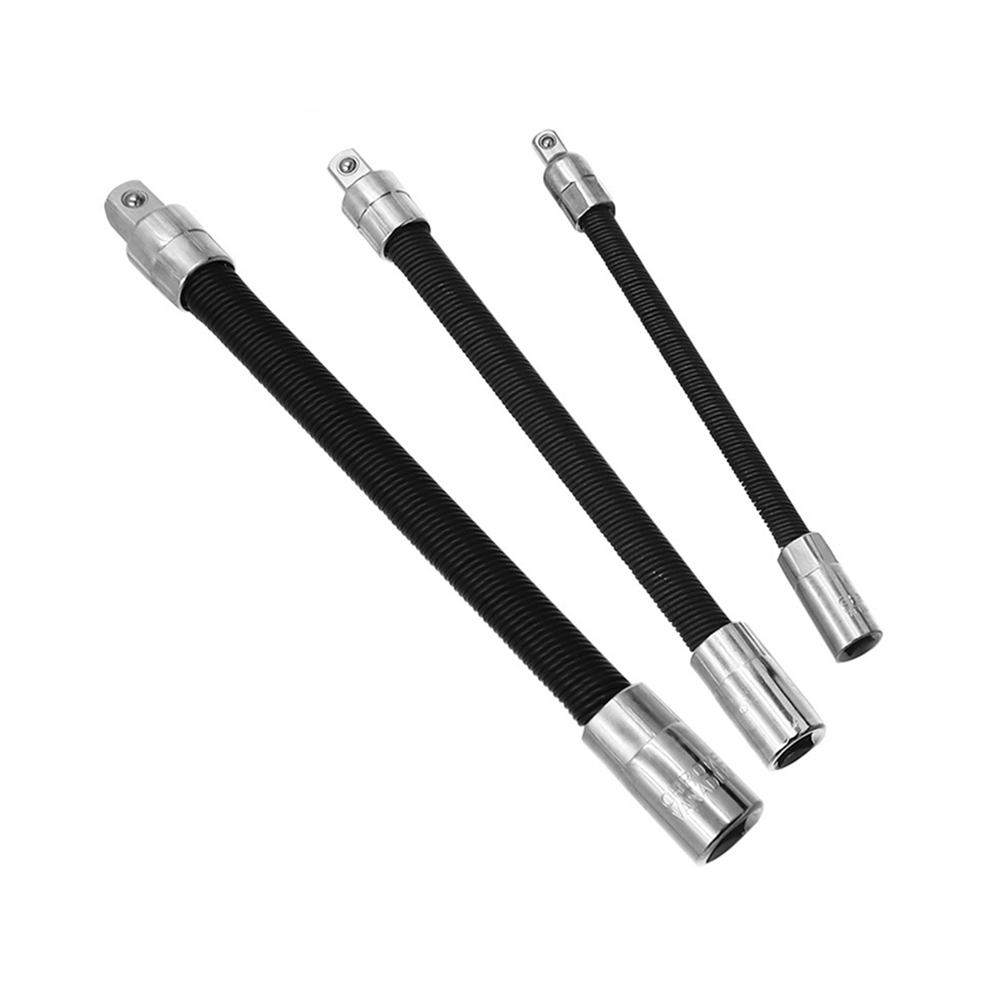 Chiave Elettrica 3 Pezzi Biella Elastica Albero Flessibile Universale