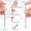 3 Pcs Pick Up Tool for Small Parts Pickup, Piercing Ball Grabber 2