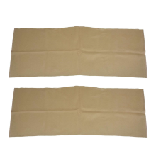 Set mit 2 Haut-Parleur-Gitter aus Stoff mit Stereo-Maske, 1,4 m x 0,5 m, beige
