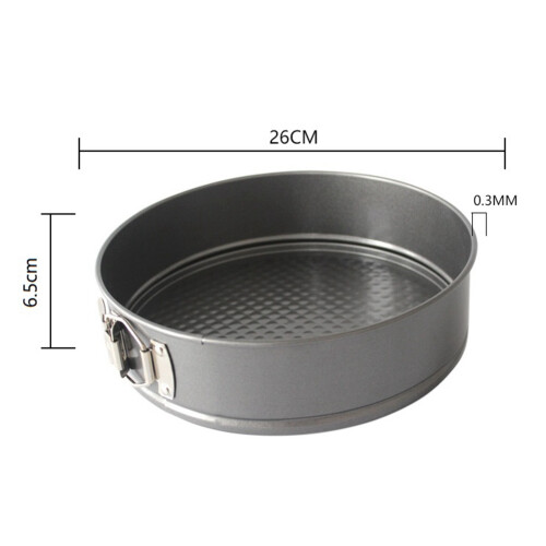 Cake Mold Pan Set 3Pcs Removable Square Round Heart Shape Tools 2