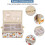 Fabric Sewing Basket with Removable Tray Household Storage Box 3