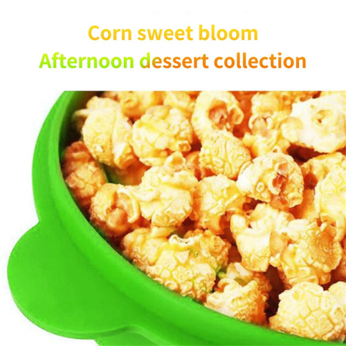 Μηχανή για μπολ Popcorn Microwave DIY με καπάκι, σκούρο μπλε 1