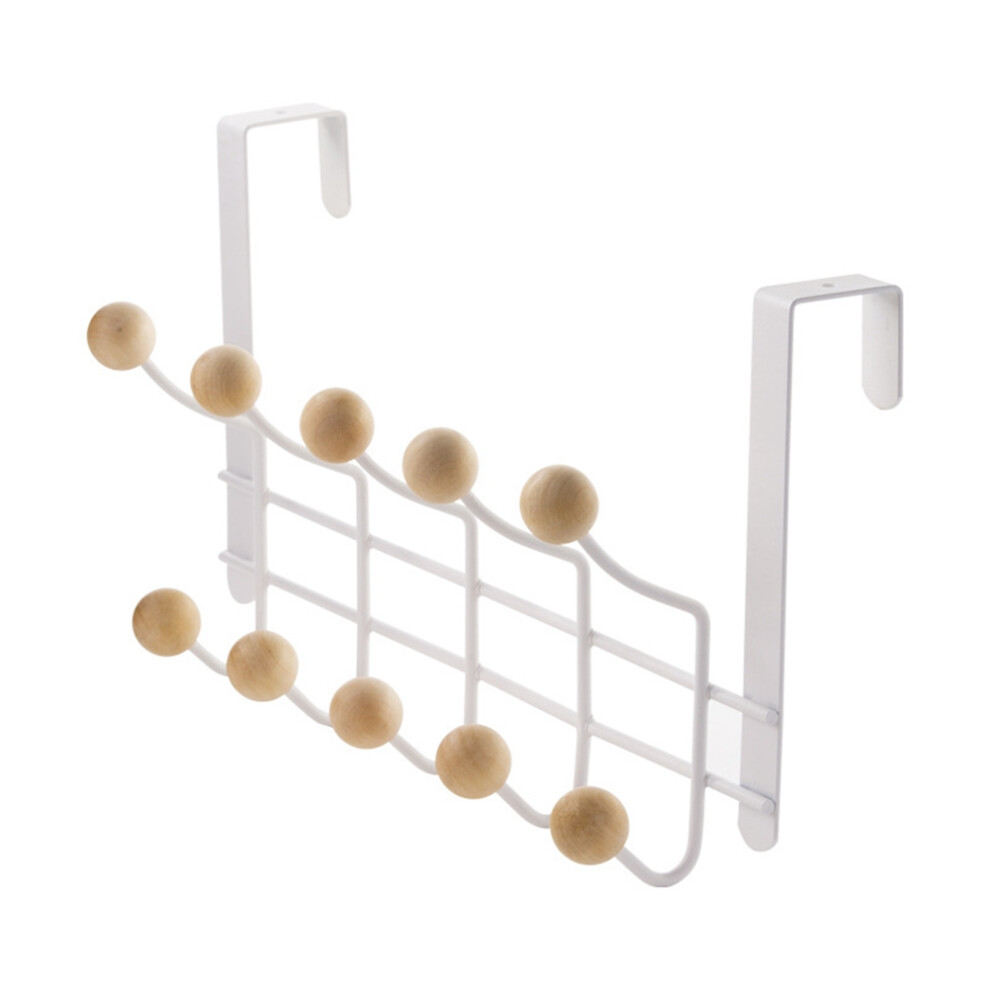 Crochet de porte arrière pour armoire de cuisine, porte-serviettes multicouche pour ménage A