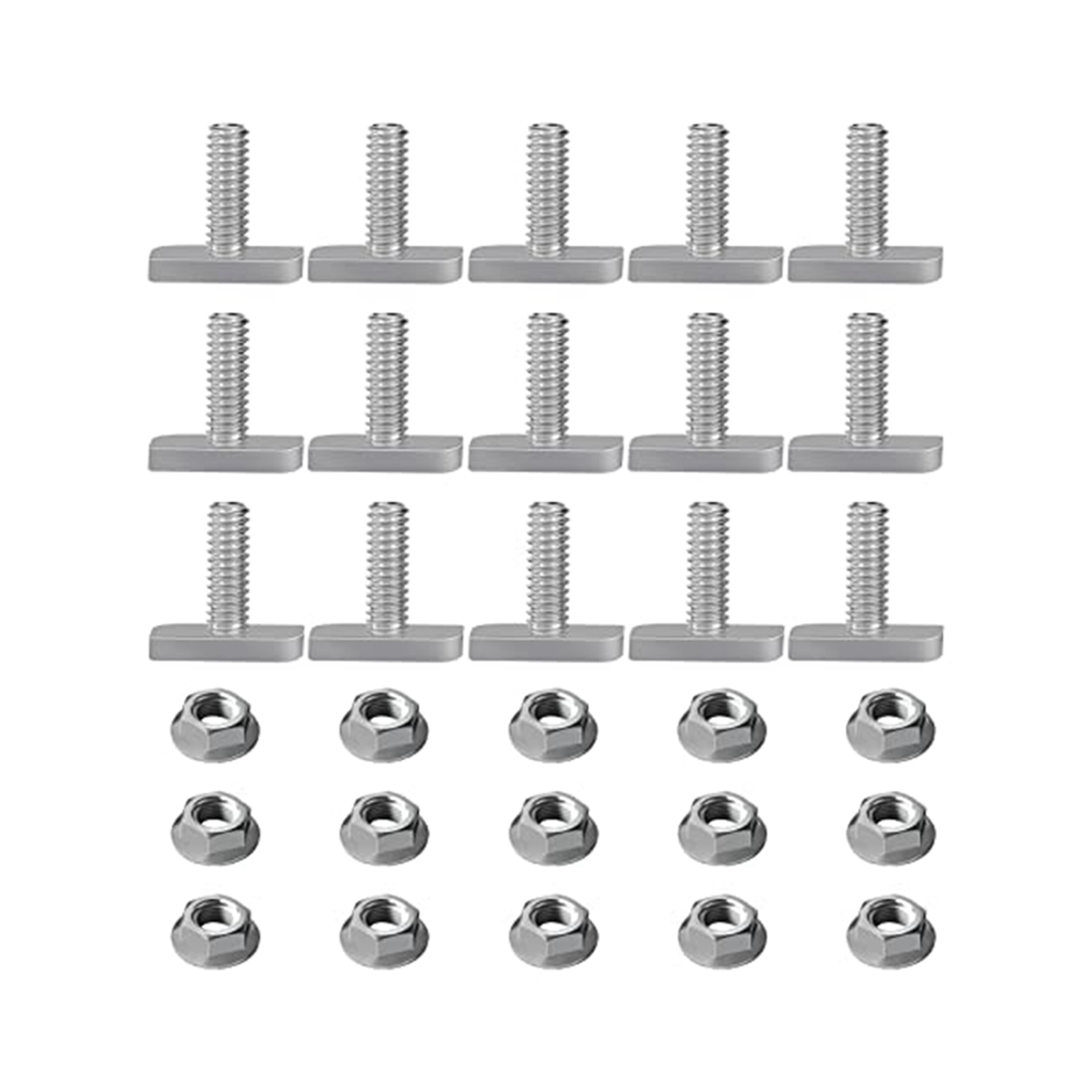 15Pcs T Slot Bolt Replacement,M8 X 20 Screws-image-OPC-PFXBZCN-NEW