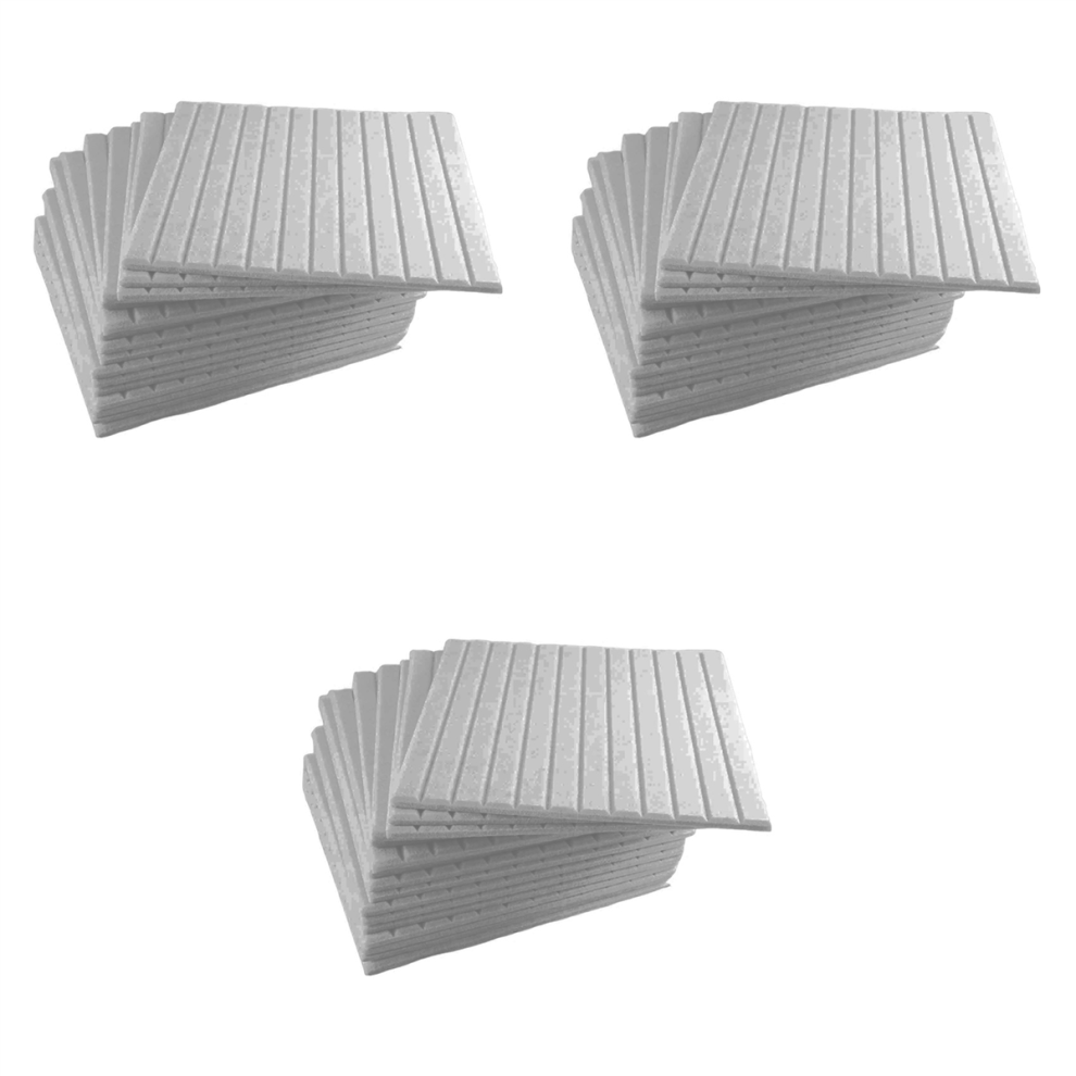 48 Pcs Acoustic Panels,Sound Proof Wall Panels,For Studio Absorbs Sound And Eliminates Echoes(Shallow Camel Color) 4852689281111