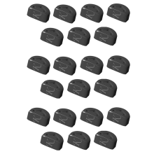21X Corde per chitarra E Chord Tie per strumenti a corda Parti acustiche Accessori, Nero