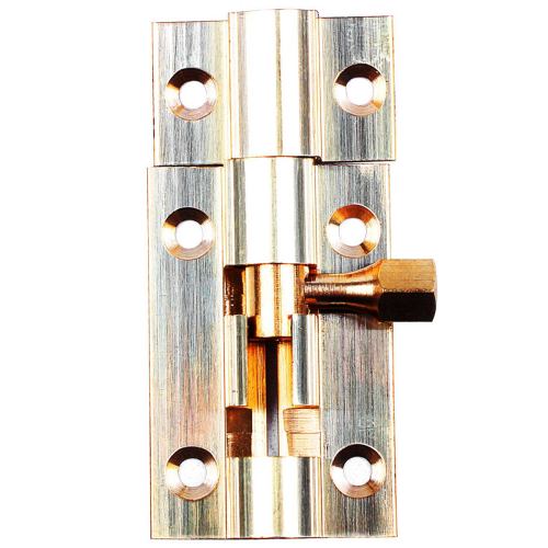 5 peças de 1,5 polegadas de comprimento, trava de porta de latão, trava deslizante, parafuso de barril, dourado 1