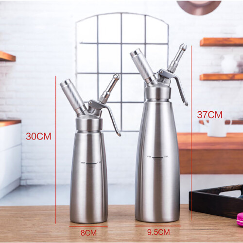 Whipped Cream Dispenser Bundle with Three Nozzles 500ML 2