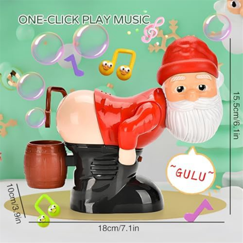 Funny Santa Bubble Blowing Machine for Outdoor & Indoor Activity 1Set 2
