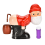 Funny Santa Bubble Blowing Machine for Outdoor & Indoor Activity 1Set 1