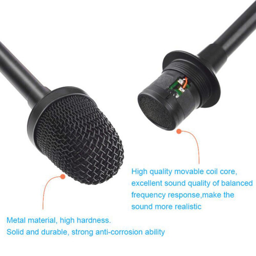 2x Professionele Dynamische DJ-microfoon voor Mixer Dedicated Disc Shouting-microfoon KTV Bar Gooseneck-microfoon 1