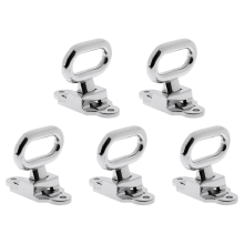 5 stuks 108x81mm diamant antislip 316 roestvrij staal opvouwbare maststap marine boot jacht auto camper spiegel uitvouwbaar