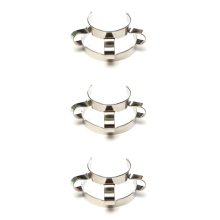 6Pcs 24 Stainless Steel Clip Keck Clamp for 24/29 24/40 Glass Ground Joint