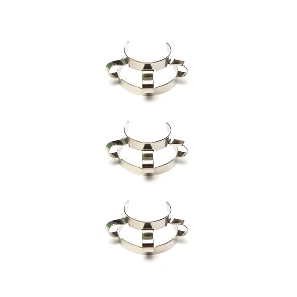 Spactz 6Pcs 24 Stainless Steel Clip Keck Clamp For 24/29 24/40 Glass Ground Joint