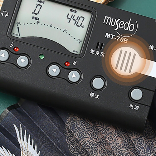 MT-70B Δέκτης 3 σε 1 μετρονόμου LCD για Guzheng 1