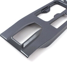 For E:NS1 ENS1 2022 Carbon Fiber ABS Car Central Control Gear Box Cover Trim Car Styling