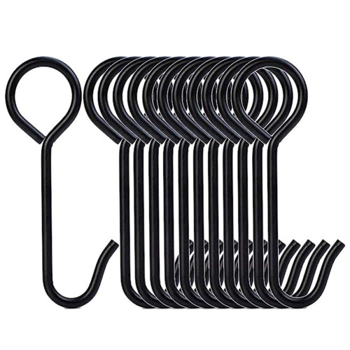 Kit de gancho para alvo de aço de 12 peças de 6 polegadas com gancho para gongo