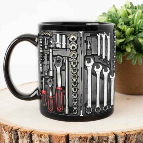 Mechanic Toolbox Set Mug Funny Coffee Cup For Mechanics C 2