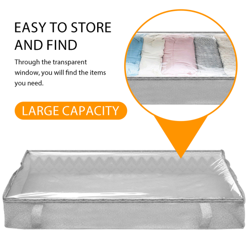 Large Under Bed Storage Boxes Thick Breathable Clothes Bags 1