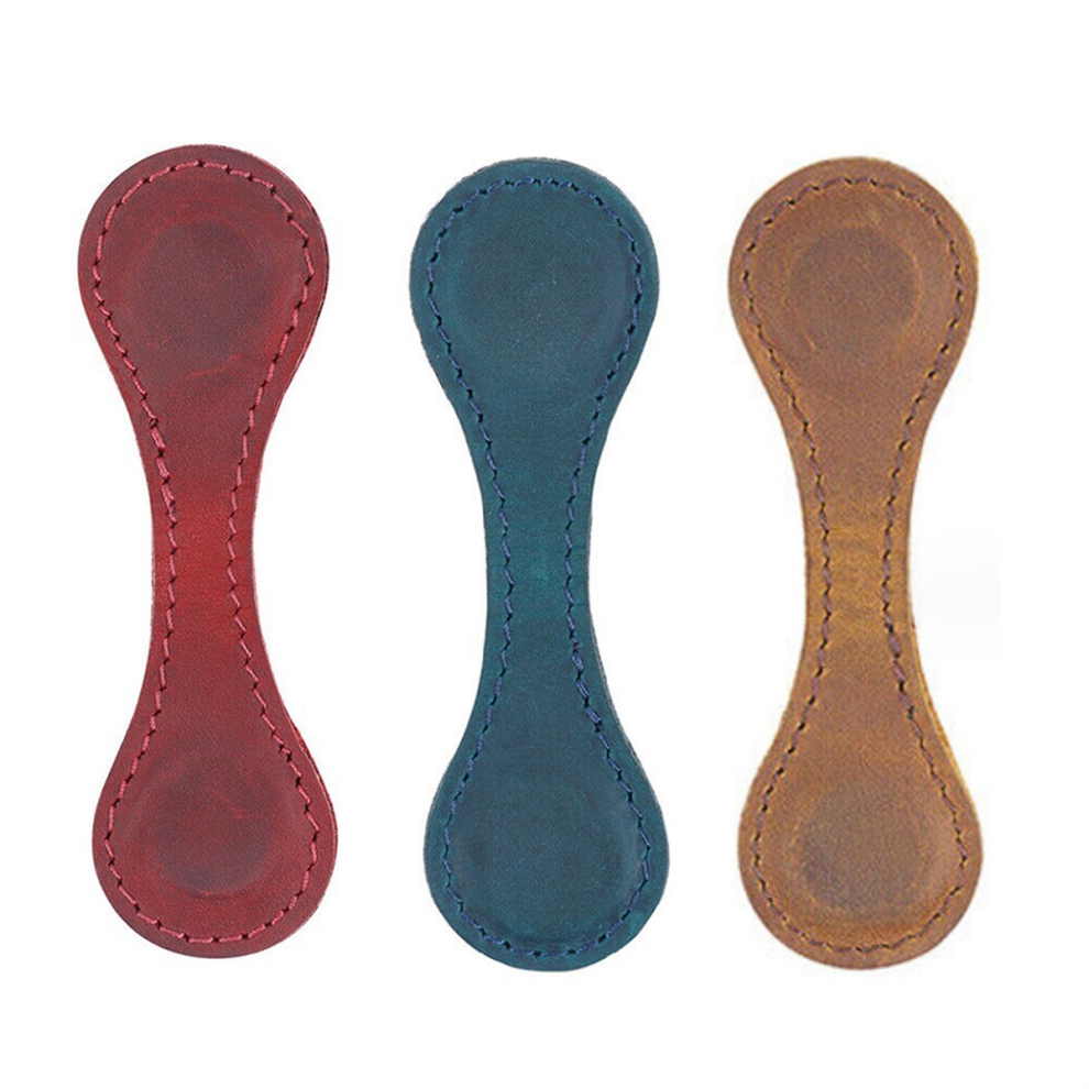 3 Segnalibri Magnetici, Clip Per Segnalibri In Pelle Per La Lettura