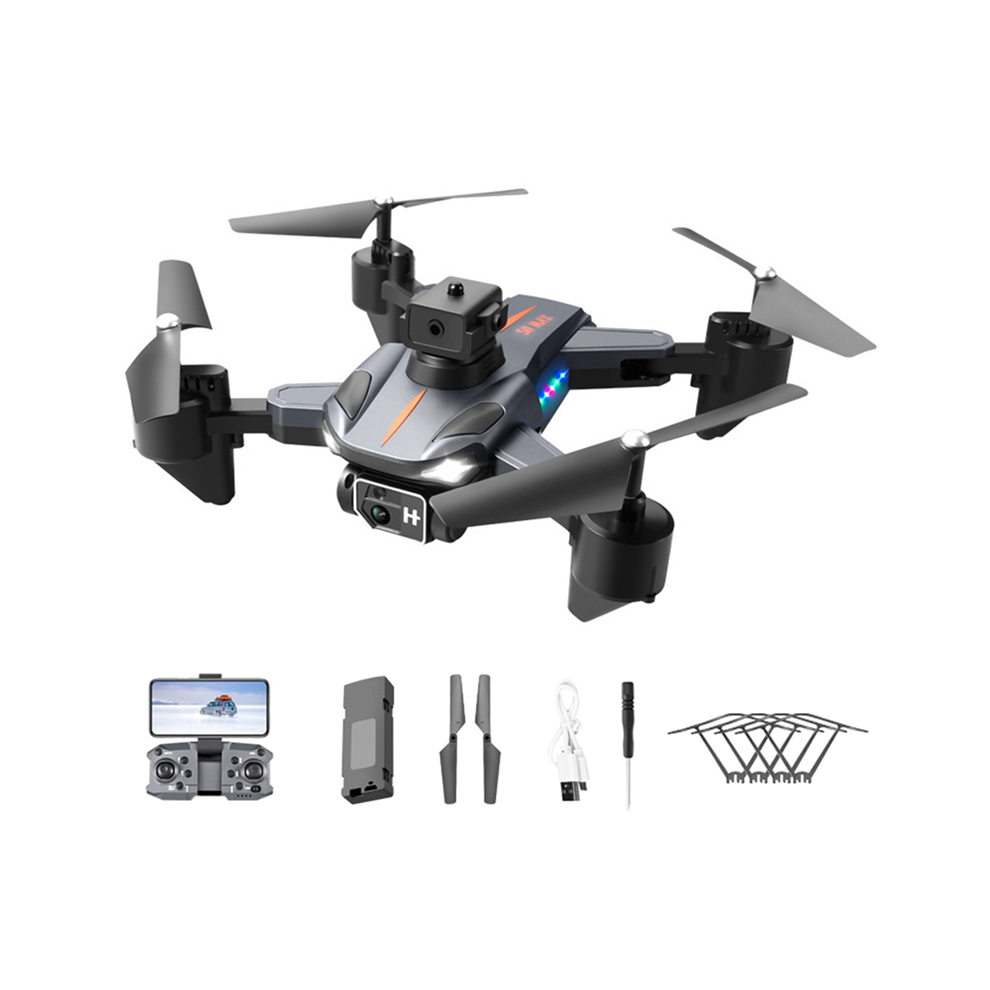 Drone à double caméra HD 8K avec télécommande et fonction jouets pour 1 batterie