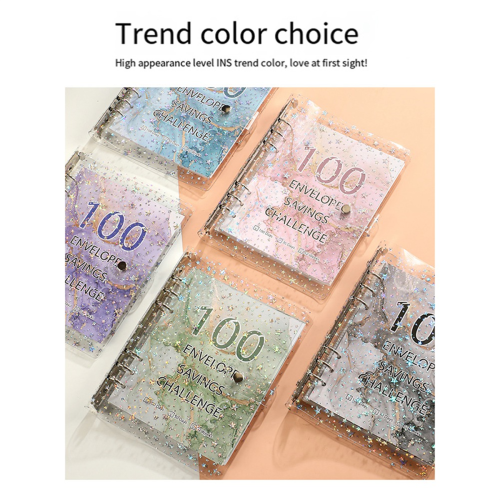 Risparmio 100 Envelope Challenge Binder per Save 5050 Blue 1