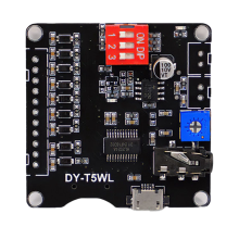 Modulo di controllo della riproduzione MP3 vocale da 5 W con attivazione uno a uno