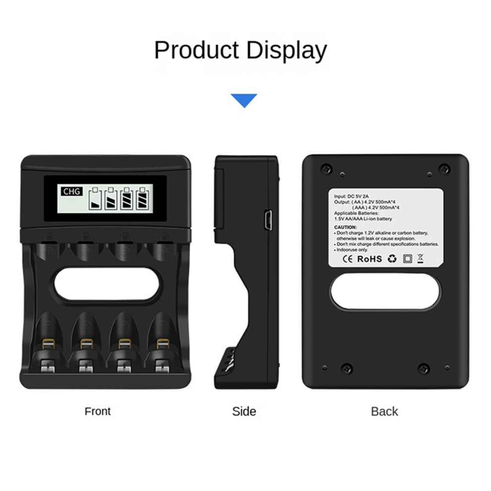 Charging Stand Aa/Aaa Battery 1.5V Polymer Lithium-Ion 4853799416080