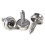 10 Sets Stainless Steel Tapping Snap Fastener Kit Tent Marine Yacht Boat Canvas Cover Tools Sockets Buttons 3