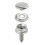10 Sets Stainless Steel Tapping Snap Fastener Kit Tent Marine Yacht Boat Canvas Cover Tools Sockets Buttons 2