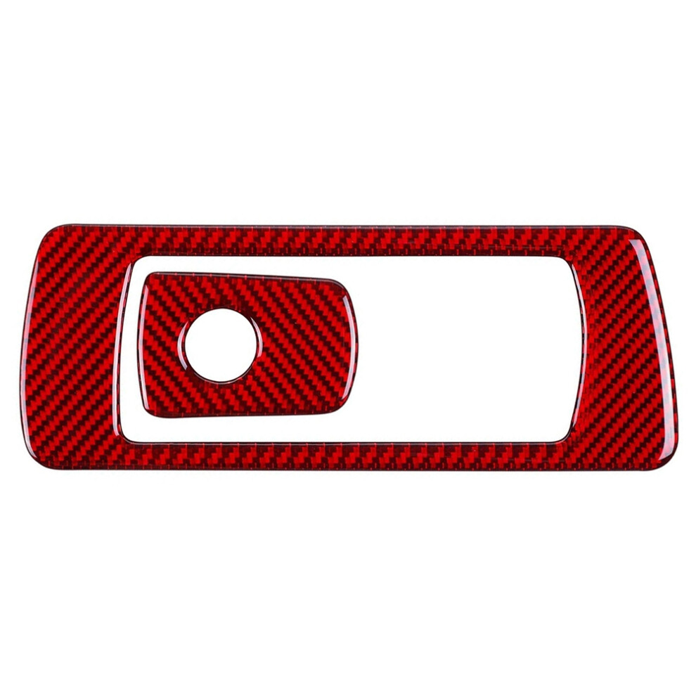 Couvercle de poignée de boîte de rangement en fibre de carbone Accessoires intérieurs