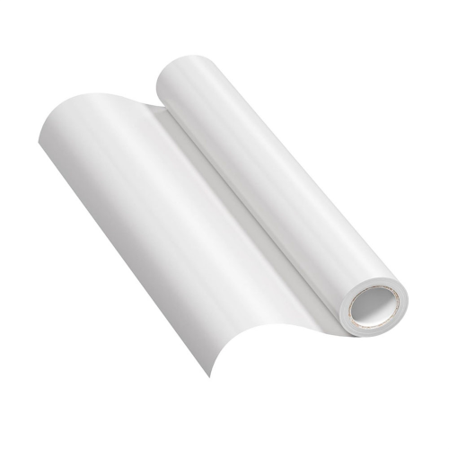 White PermanentVinyl 30.48cm x 12.22M 1 Roll Glossy Adhesive Vinyl