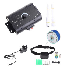 (UK Plug, A drag) Electric Dog Fence Professional Dog Fence System With 300 Meters Boundary Wire Adjustable Control Range Up To 1.2 Acres