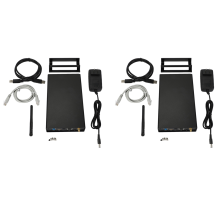 2x Rj45 externe harde schijf behuizing Nas Wifi-antenne Draadloos Sata Usb 3.0 Hdd 3.5 (US-stekker)