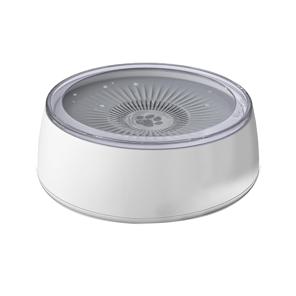 Bol d'eau pour chien de 3 L avec tapis, distributeur pour animaux de compagnie de 101 oz
