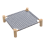 Cat and Dog Hammock Bed Wooden Elevated Cooling B 1