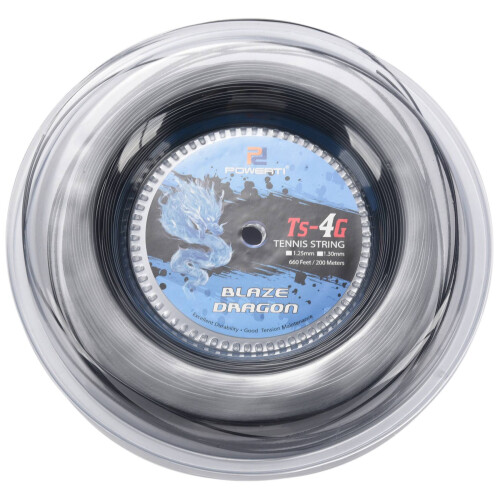 Tennis 4G Polyester Training Racket String 200M Reel(1.25Mm)