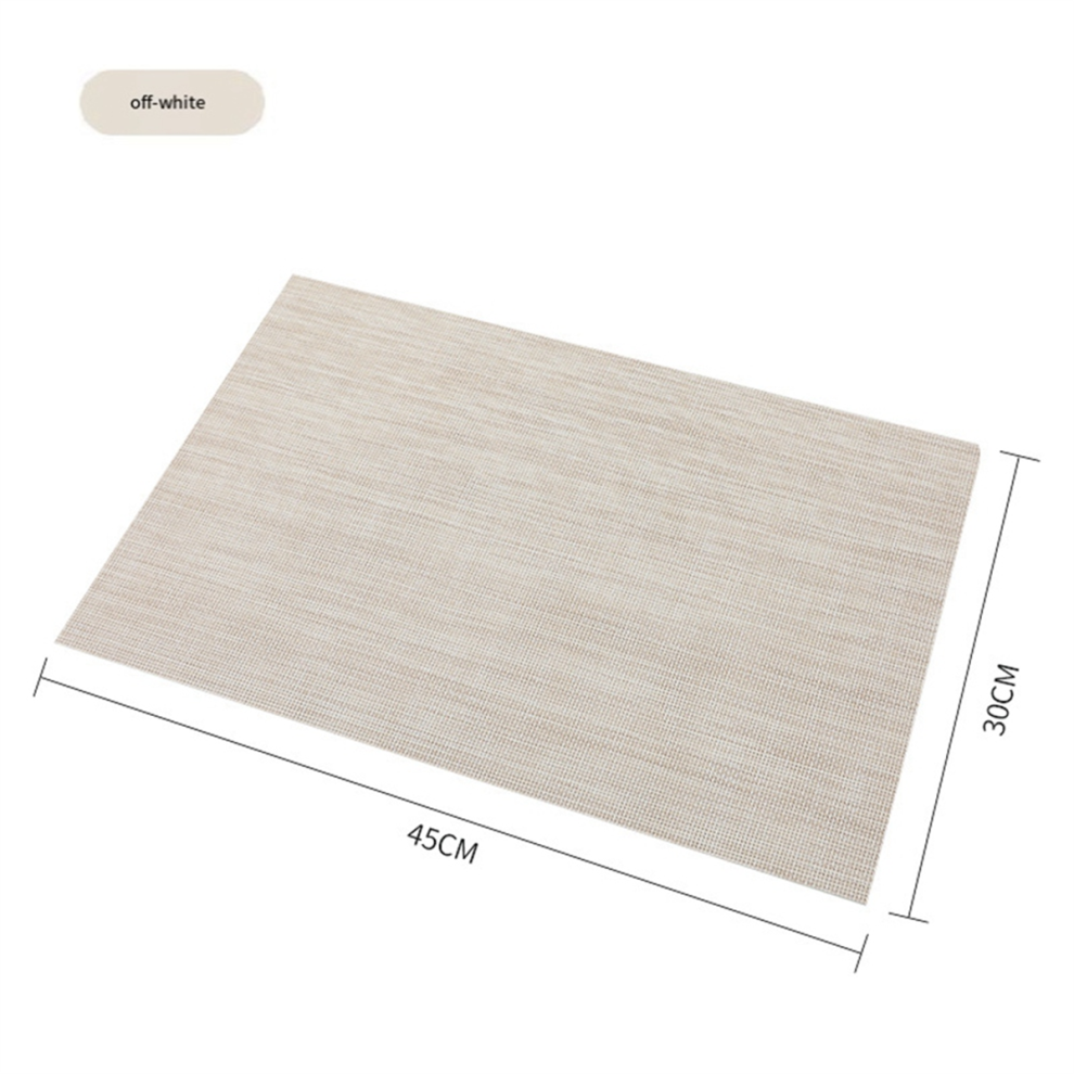 Lot de 6 sets de table lavables et lavables pour table de cuisine -B