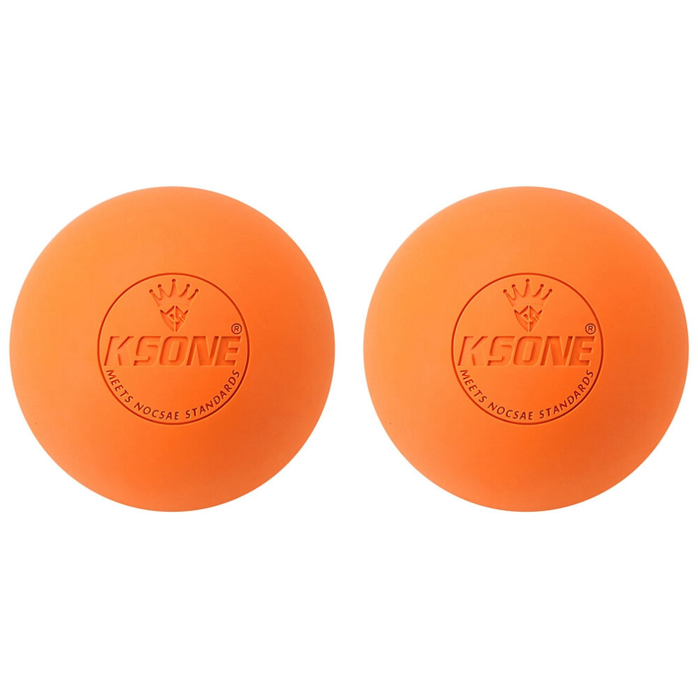 2X Massage Ball 6.3cm Fascia Yoga Muscle Relaxation Pain Relief Portable Physiotherapy 6