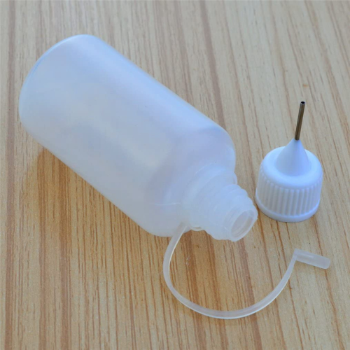 20Pcs 30Ml Plastic Squeezable Tip Applicator Bottle Refillable Dropper Bottles with Needle Caps for Glue DIY 1