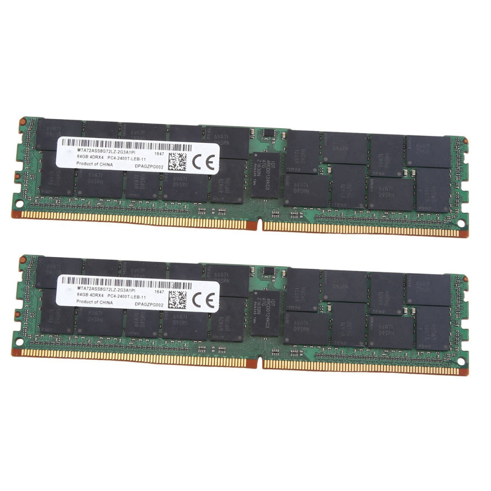 2X for MT 64GB DDR4 Server RAM Memory 2400Mhz PC4-19200 288PIN 4DRx4 RECC 1.2V REG ECC-image-OPC-PFXCDB8-NEW