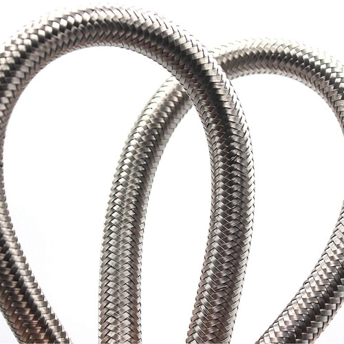 4 Peças Extensores de Haste de Válvula Flexíveis de 12 Polegadas, Aço Inoxidável, para Pneus 2