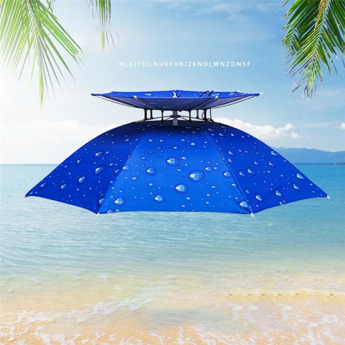 Parapluie coupe-vent à double couche pour couvre-chef 1